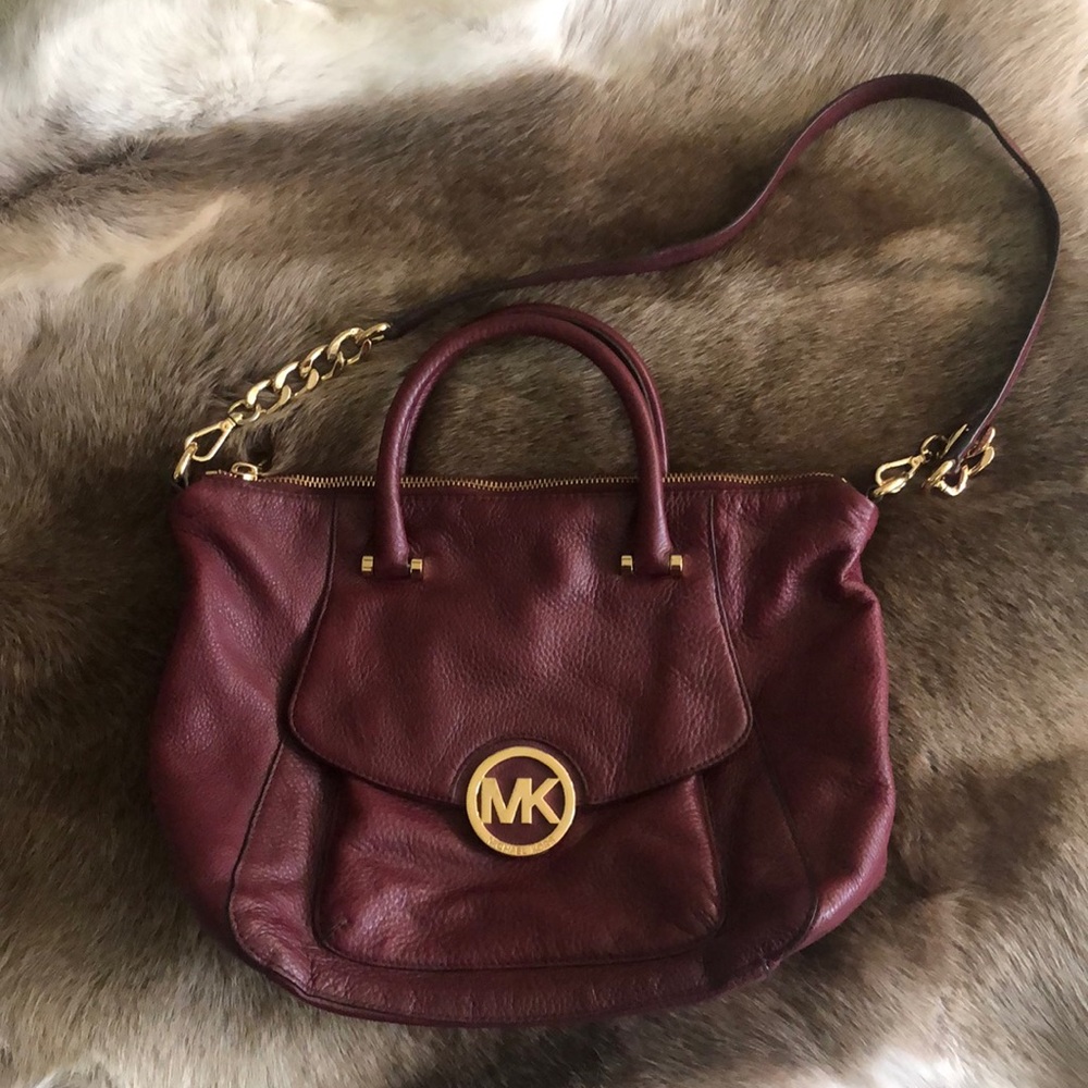 Michael Kors Merlot Purse